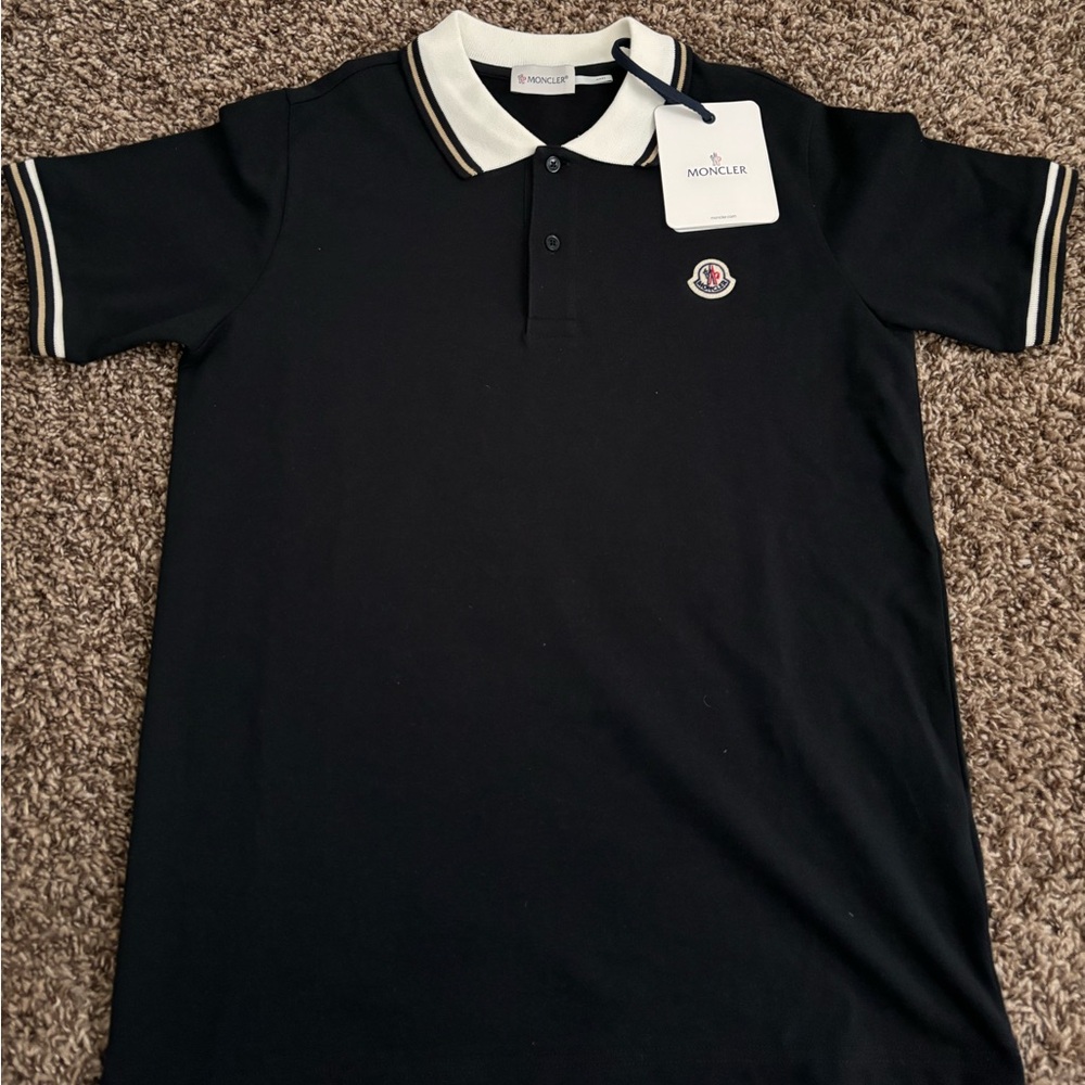 Moncler polo shirt size 14